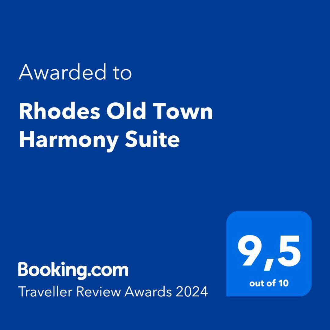 Rhodes Old Town Harmony Suite Rhodes City Εξωτερικό φωτογραφία